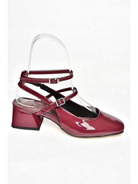 Fox Shoes P6541370 Bordo Kadın Topuklu Ayakkabı - S000042679-19951