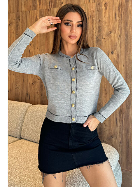 Gülseli Kadın Triko Ceket - S000289810-20600