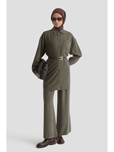 ARMİNE Palazzo Pantolon Haki - S000481342-18547