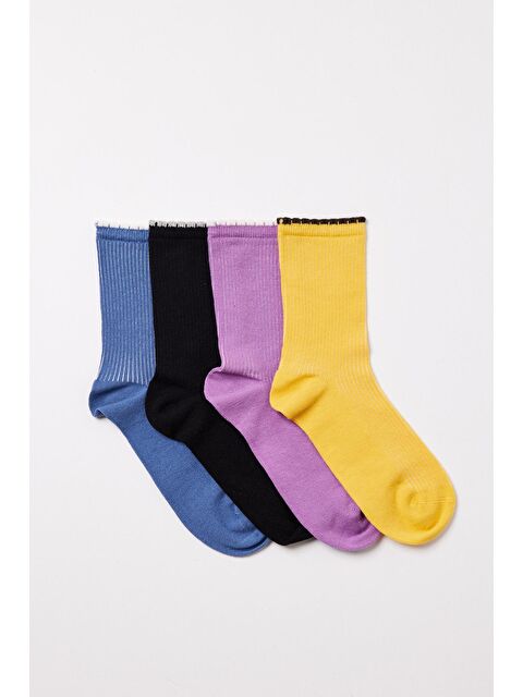 Katia And Bony Kadın 4'lü Bileği Renkli Soket Çorap - S000173954-20072