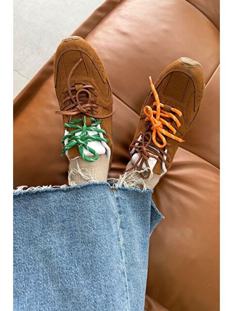 Straswans Lera Kadın  Süet Spor Ayakkabı Taba - S000513045-14955