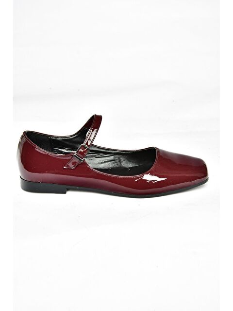 Fox Shoes S7262525 Bordo Kadın Babet - S000151759-19951