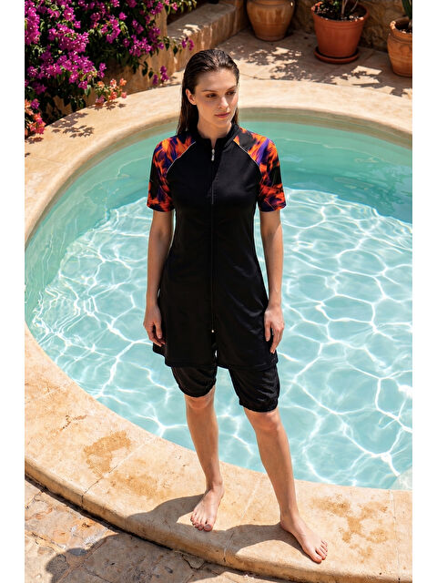 Remsa Mayo Önü Kapaklı Paraşüt Kısa Kollu Yarı Kapalı Mayo R301