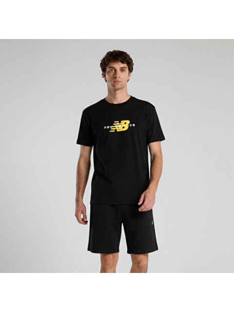 New Balance 1645 Erkek Siyah Tişört - S000517237-19351