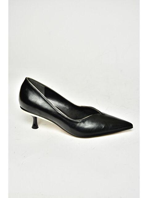 Fox Shoes T8200552 Siyah Kadın Topuklu Ayakkabı - S000286429-19351