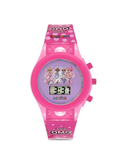 MiniFlak LOL Surprise! Lisanslı OMG7002 Pembe Işıklı Çocuk Saati - S000407347-20024