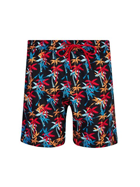 Lapi·eno Erkek Deniz Havuz Şortu Desenli Knox S242 Siyah - S000173961-37444