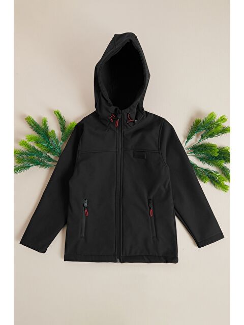 Fullamoda Kapüşonlu İçi Polarlı Erkek Çocuk Mont - S000463254-19351