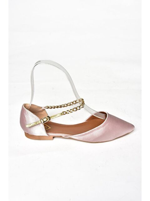 Fox Shoes S7260375 Pudra Kadın Babet - S000169725-7152