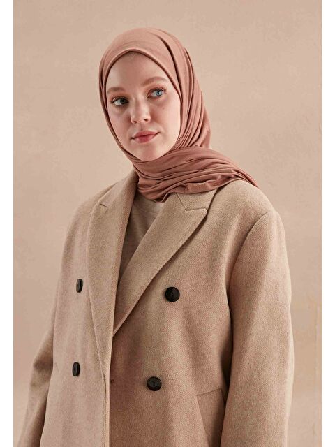 Fresh Scarfs Penye Şal Soft Pembe - S000420272-20023