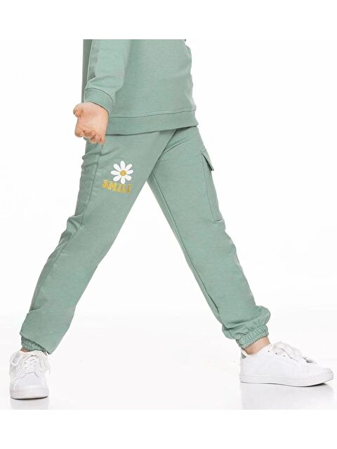 Myhanne Smile Baskılı Kargo Cepli Eşofman Altı 54937 - S000121498-20054