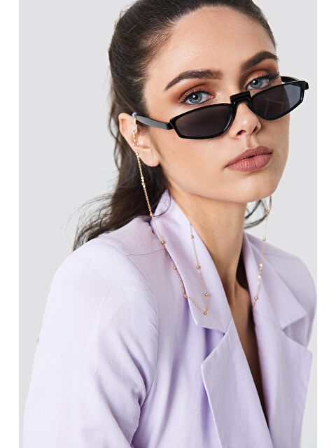 New Obsessions Altın Renk Ples Gözlük Zinciri - S000182496-20076