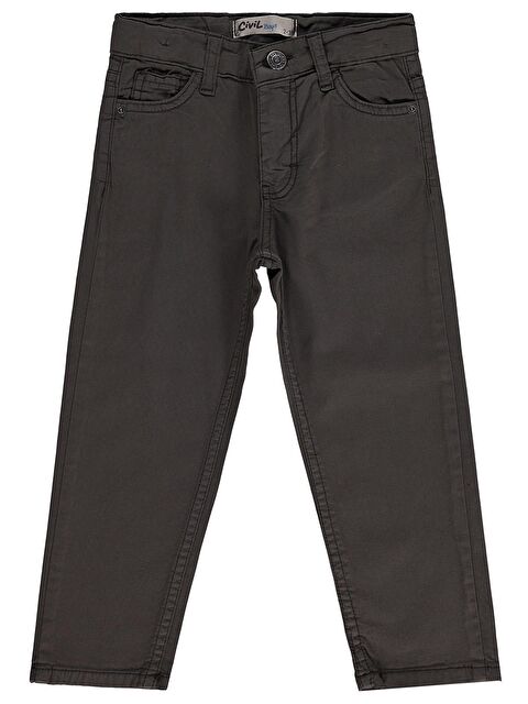 Civil Boys 5 Cep Basic 2-5 Yaş Pantolon - Kahverengi