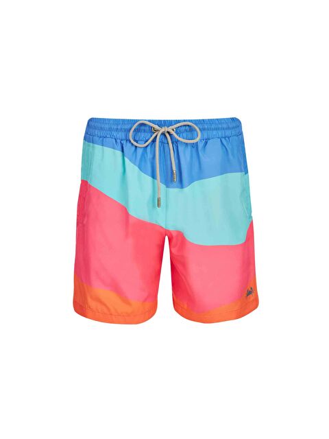 Lapi·eno Erkek Deniz Havuz Şortu Pass S271 Mercan - S000173965-2462