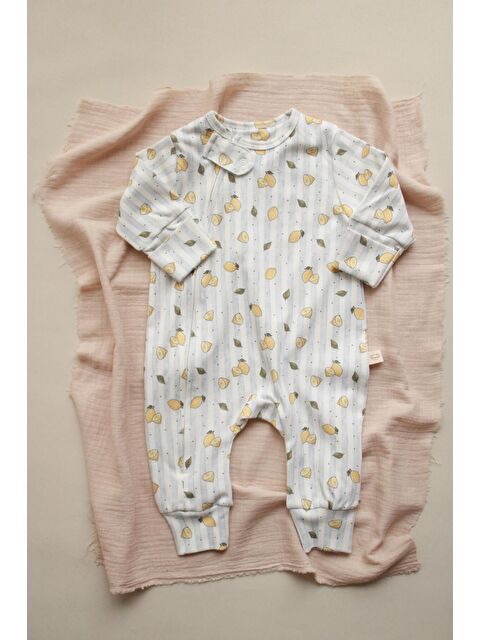 Oh La La Koala For Little Ones Limon Baby Fluff Serisi Fermuarlı Tulum