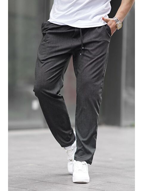 Madmext Siyah Düz Paça  Erkek Pantolon 6531 - S000148450-19351