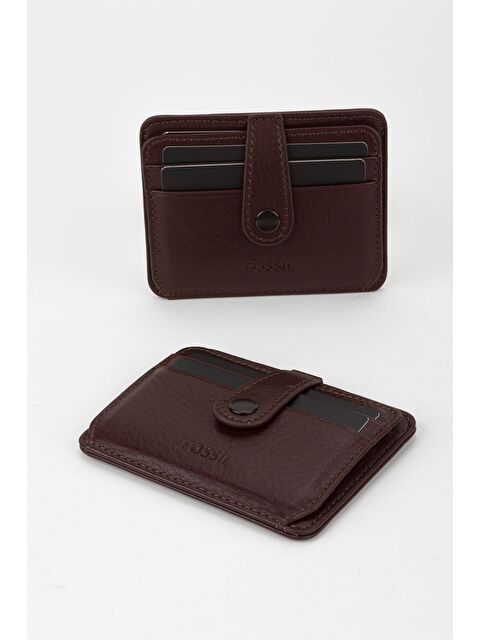 FOSSİL Kutulu Hakiki Deri Lacivert El Portföyü Kartlık Cüzdan - S000378128-19413