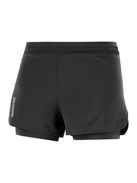 Salomon Cross 2in1 Short Kadın Siyah Koşu Şortu - S000520900-19351