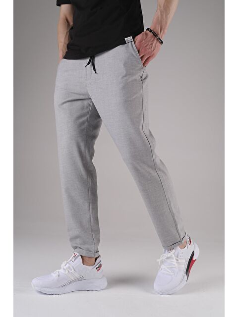 Oksit Erkek Beli Lastikli Duble Paça Erkek Jogger Pantolon - S000125613-20600