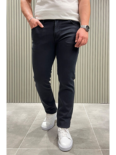 Mishar İtalia Erkek Jean Büyük Beden Pantolon - S000309201-29666