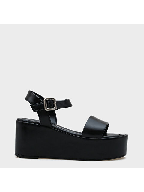 Capone Outfitters Donna Platform Tek Bantlı Kadın Sandalet - S000508205-37420