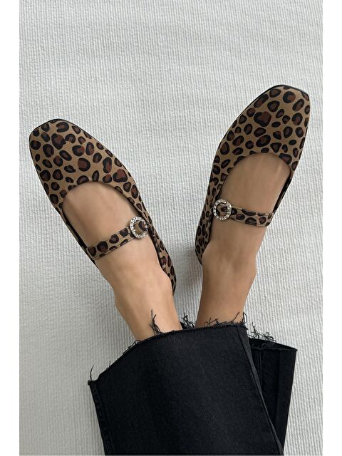 Straswans Berny  Kadın  Kemer  Detay  Kumaş  Babet Leopar - S000513161-19413