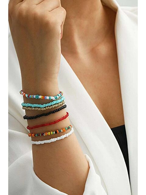 New Obsessions Gypsy Girl Boncuk Bileklik Seti - S000160508-20045