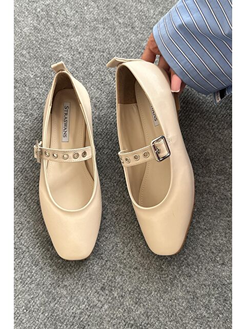 Straswans Jules  Kadın  Kemer  Detay  Deri  Babet Bej - S000513140-19928