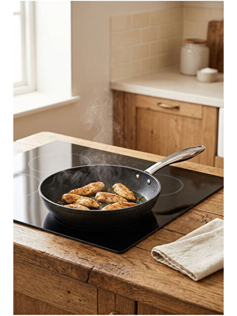 BERNARDO Prime Stone Tava Siyah 26cm