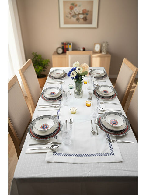 BERNARDO İkonyum 24 Parça Porselen Yemek Takımı