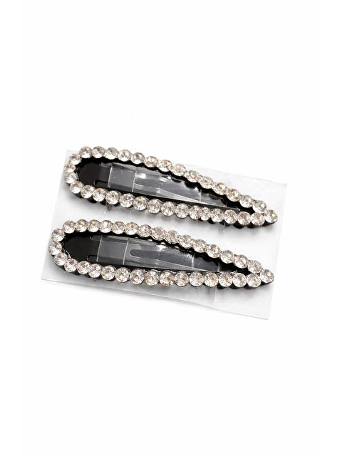 New Obsessions Parlak Büyük Taşlı Çıt Çıt Toka 2 li Set - S000497110-19351