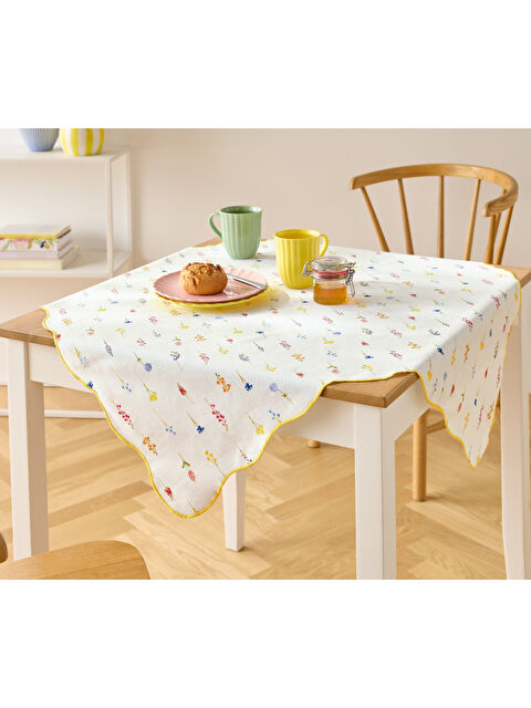 Tchibo Masa Örtüsü, Çiçekli Baskılı