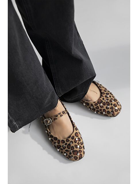 Straswans Azure Kadın  Drop  Detay  Kumaş  Babet Leopar - S000513166-19413