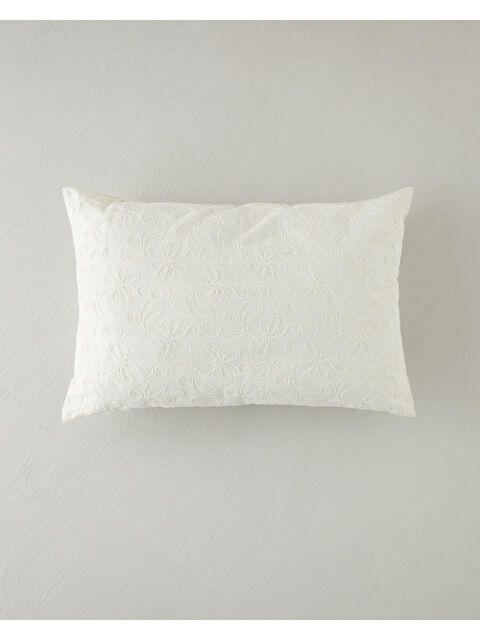 English Home Harmony Dolgulu Kırlent 35x50 cm Bej