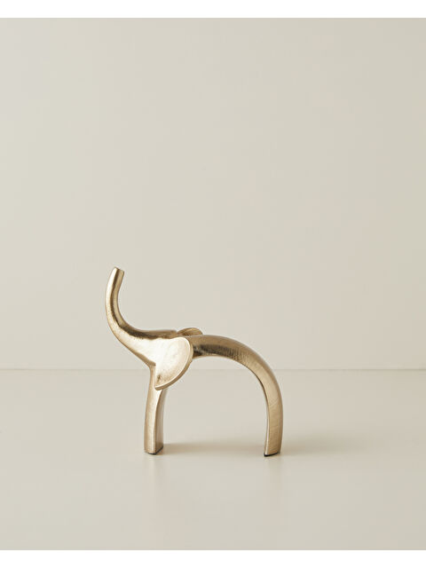 English Home Elephant Alüminyum Biblo 13,5 cm Gold