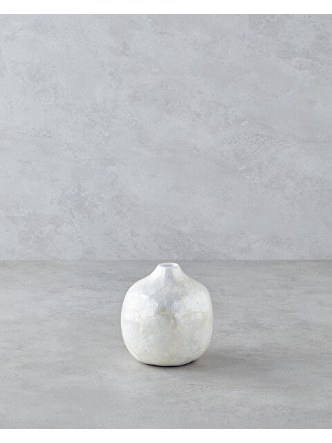 English Home Mantha Vazo 16 cm Gri