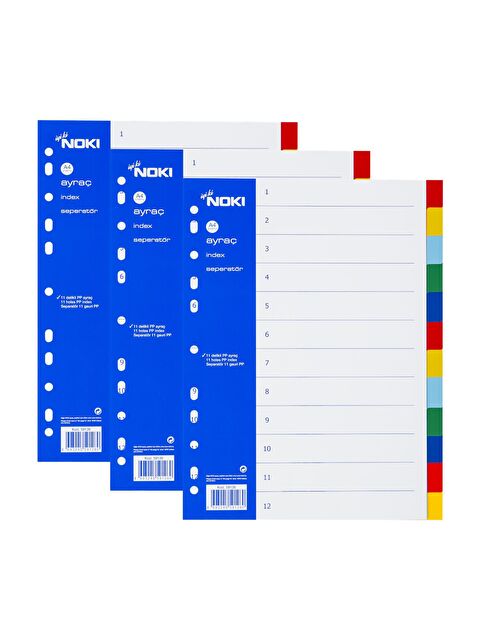 Noki Ayraç 12'li Renkli (59126) 3 Adet - S000139751-20063