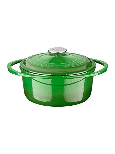 LAVA Yuvarlak Tencere Döküm Demir Kapak Heritage Serisi Çap(Ø)24cm - S000056590-18194