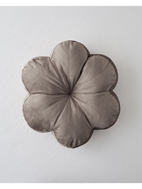 English Home Artistic Bloom Dekoratif Kırlent 40 cm Kahverengi