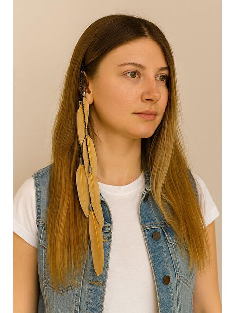 New Obsessions Tüylü Saç Zinciri Rasta Saç İpi - S000439492-19928