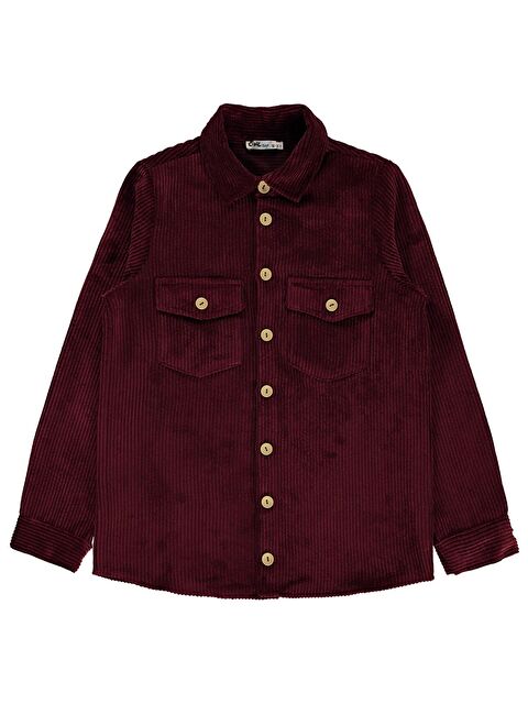 Civil Boys Erkek Çocuk Gömlek 10-13 Yaş Bordo - S000199703-19951