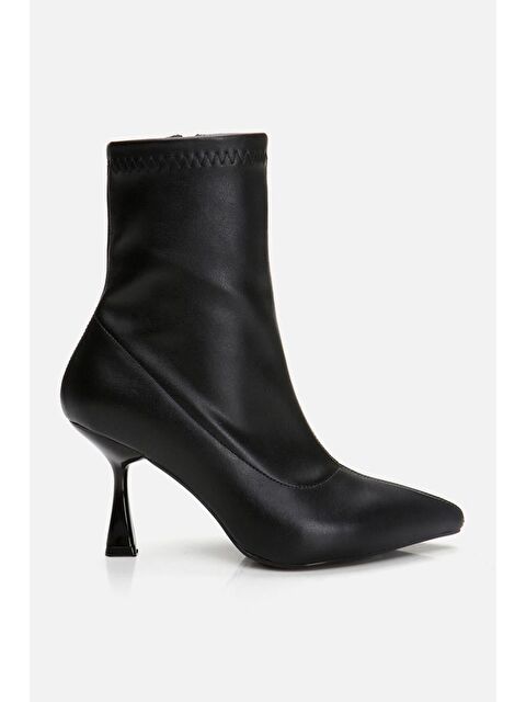 Yaya By Hotiç Siyah Kadın Topuklu Bot - S000443734-19351