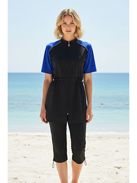 Remsa Mayo Önü Kapaklı Paraşüt Kısa Kollu Yarı Kapalı Mayo R303