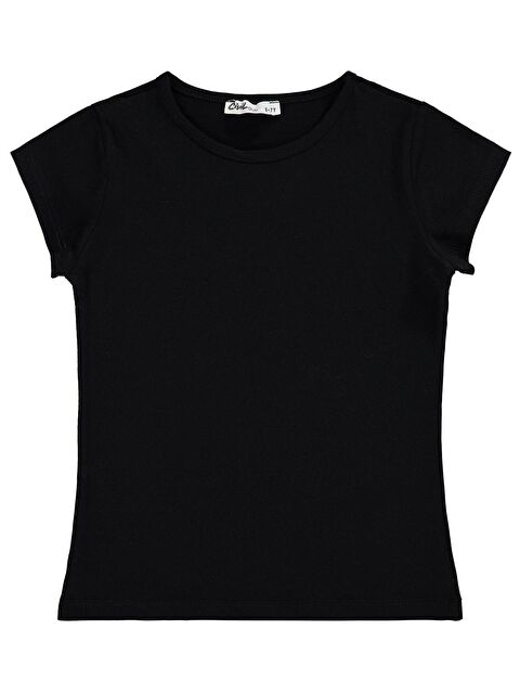 Civil Girls Kız Çocuk Tişört 10-13 Yaş Siyah