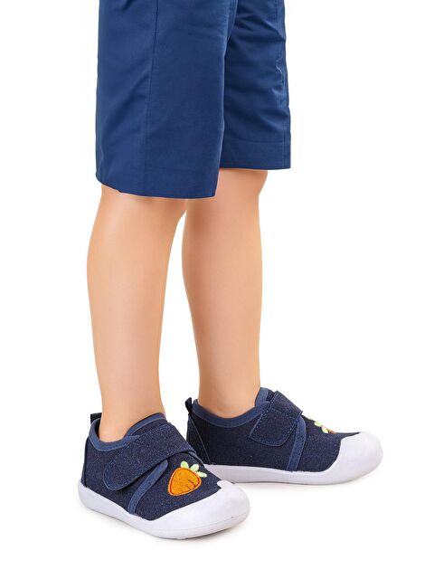 Kiko Kids Strawberry Cırtlı Erkek Bebek İlk Adım Panduf Ayakkabı - S000219600-21164