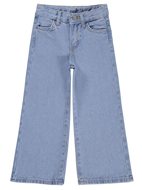 Civil Girls 6-9 Yaş Pantolon Jean - Mavi