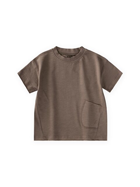 CİGİT T-Shirt 1-8 Yaş Vizon