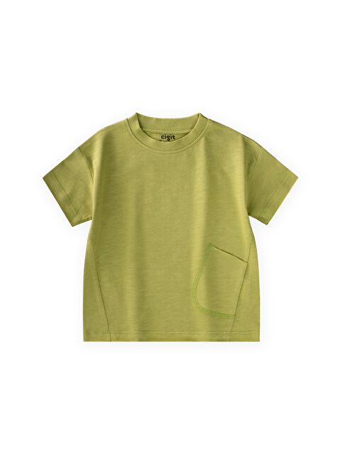 CİGİT T-Shirt 1-8 Yaş Lime