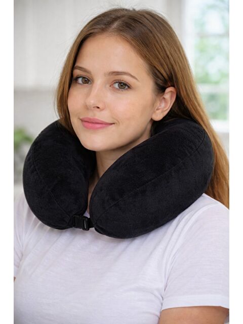 Mulberry Seyahat Yastığı Ortopedik Boyun Destek Yastığı U Tipi Konforlu