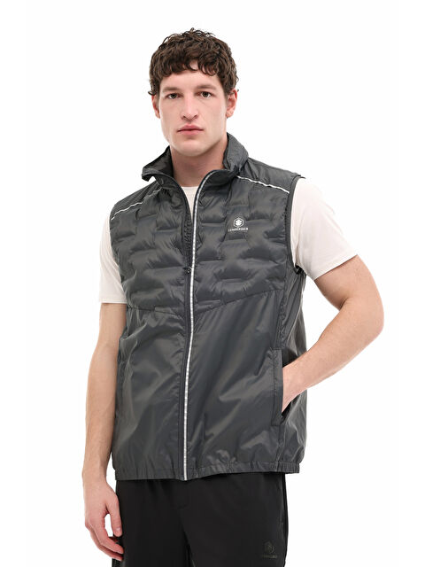 Lumberjack ML JIM 4PRF1-02 6FX Gri Erkek Yelek